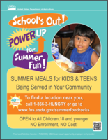 SUMMER MEALS for KIDS & TEENS!
